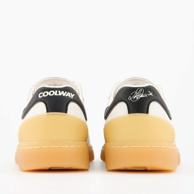Stillknocks X Coolway X Old School Sneaker - Ivory - Old School