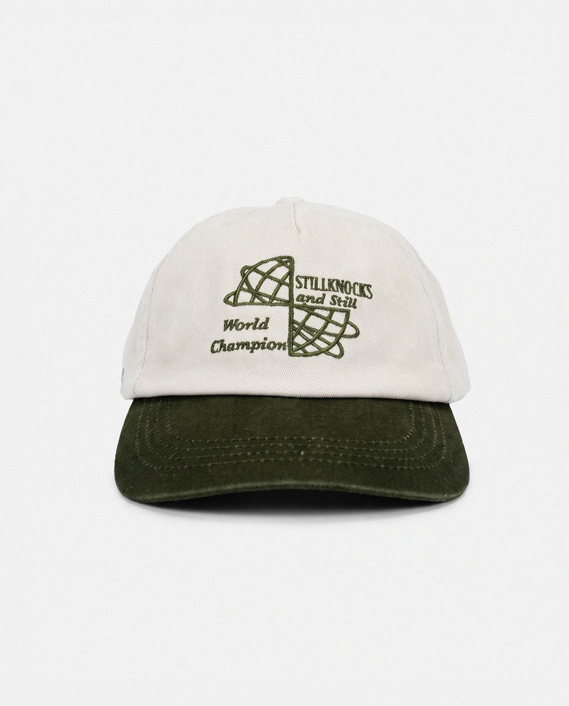 Stillknocks World Champ Two Tone Dad Cap-Ivory