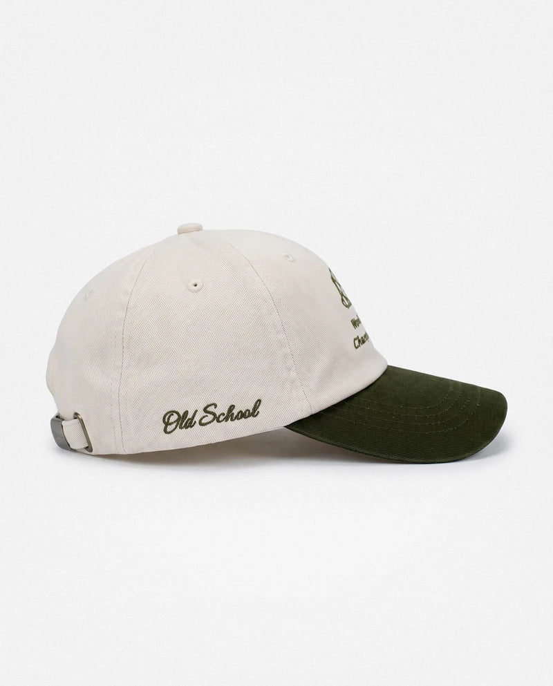 Stillknocks World Champ Two Tone Dad Cap-Ivory