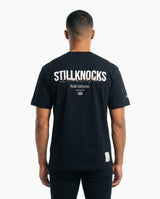 Stillknocks Built Different Boxy Tee Black