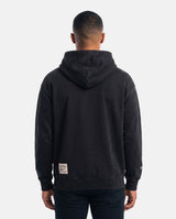 Stillknocks Washed Boxy Hoodie Sweatshirt Black