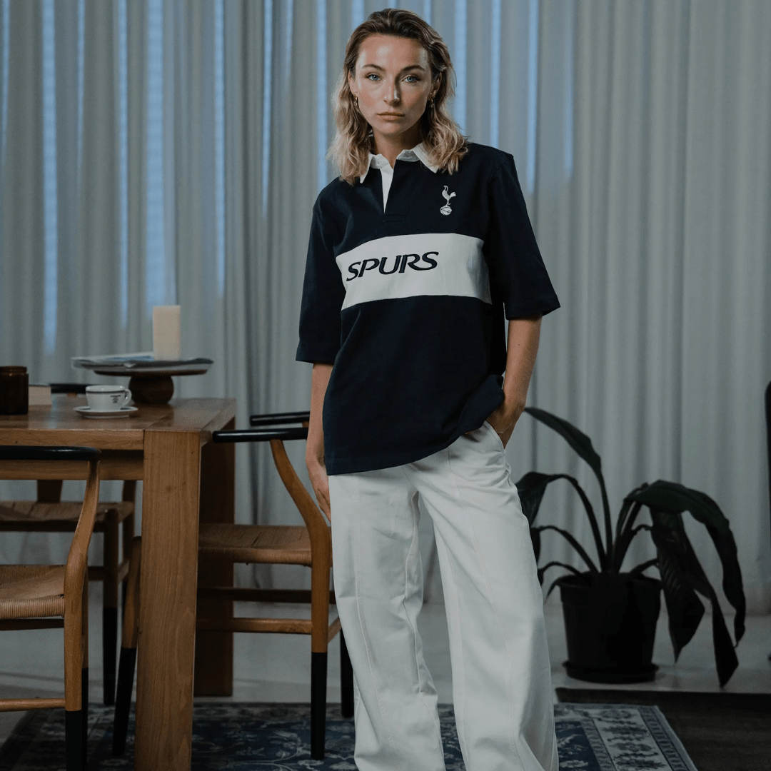 Tottenham Hotspur Retro Rugby Polo - Old School