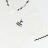 Tottenham Hotspur Signature Textured Polo - Old School