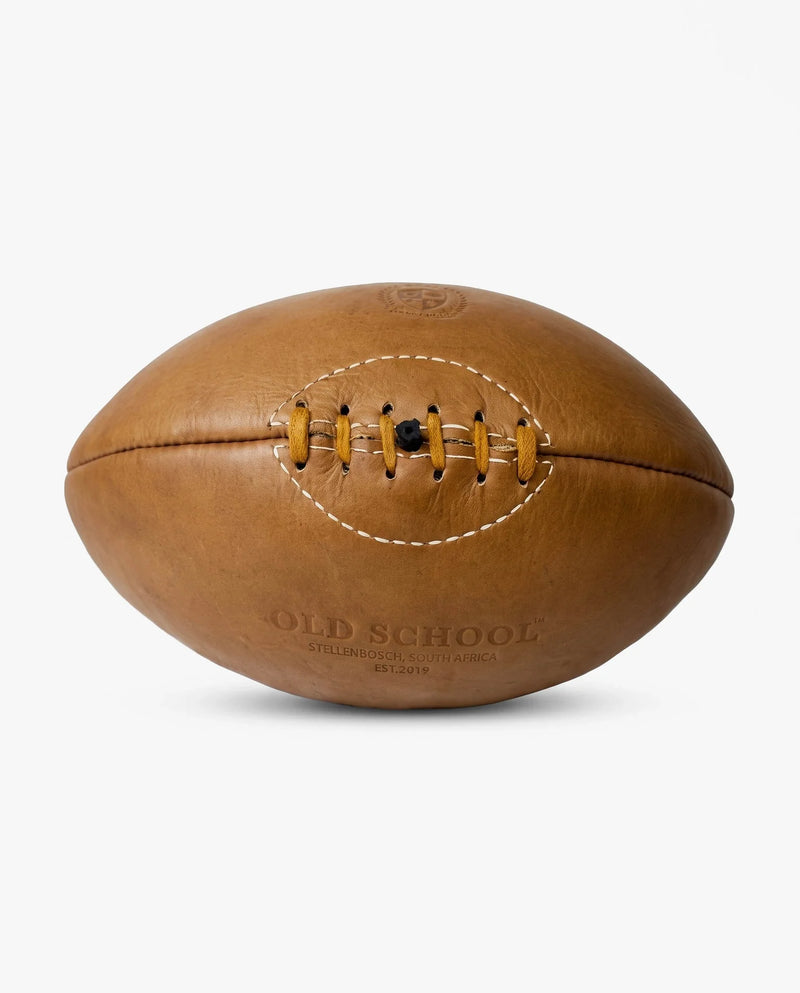 Vintage Old School Rugby Ball-Light